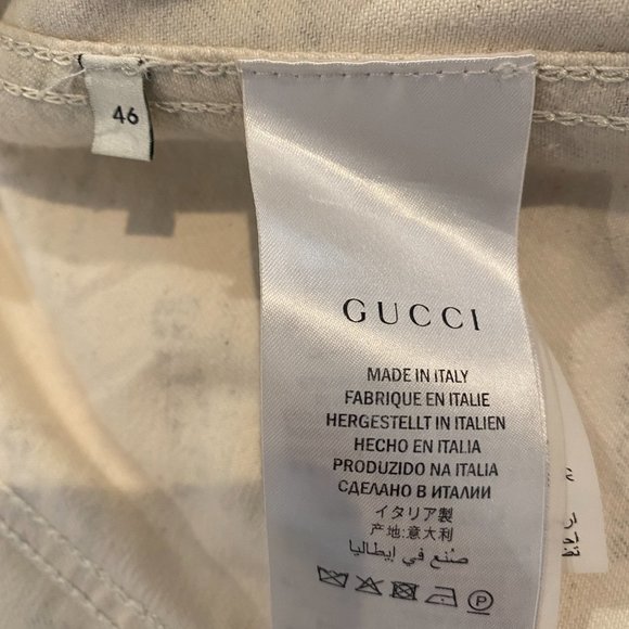 Gucci Stamp Denim Jacket